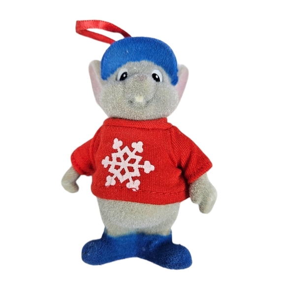 Vintage 90s McDonald's Disney Rescuers Down Under Bernard Christmas Ornament C35 - Picture 2 of 8